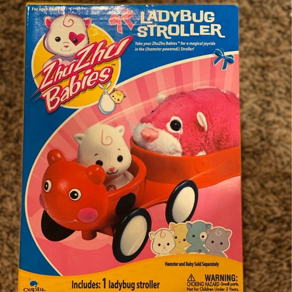 Zhu Zhu babies lady bug stroller - Picture 1 of 1